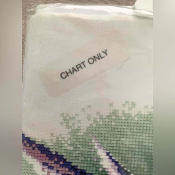 Hummingbird in Flight Cross Stitch Embroidery Chart - Picture 8 of 8